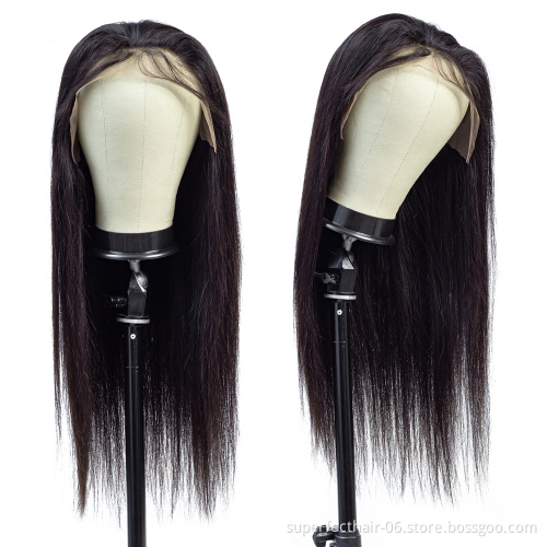 New Arrival Wholesaler Price Virgin Hair 13*6 Lace Front Brazilian Remy Human Hair Lace Wig